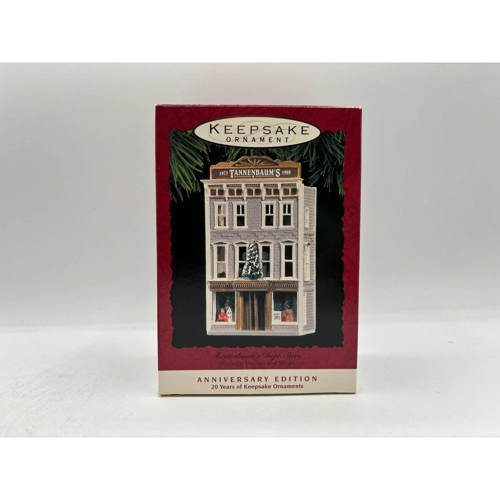 Hallmark Keepsake Ornament 1993 Tannenbaum Department Store Anniversary Edition
